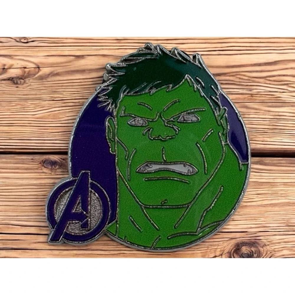 Marvel‎ Avengers Assemble Booster ~ Hulk Individual Disney Park Trading Pin